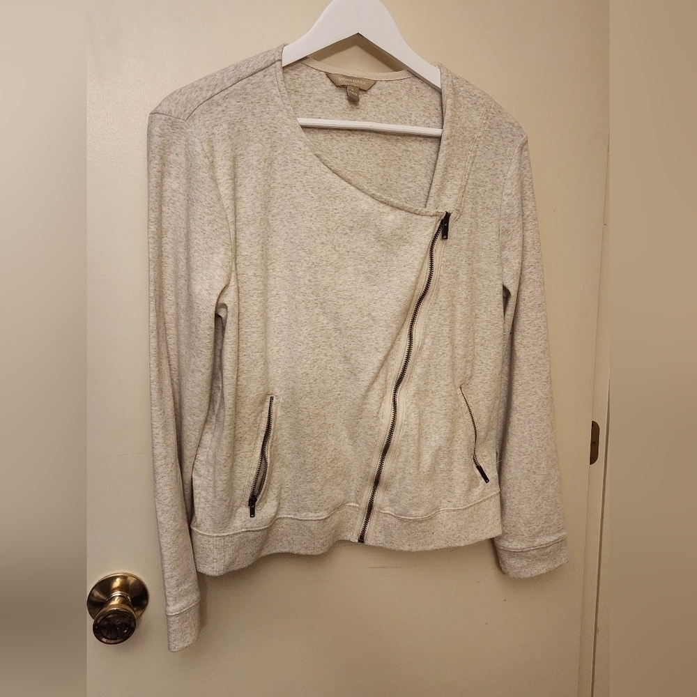 Banana Republic Factory Bomber Jacket Tan in Size Large